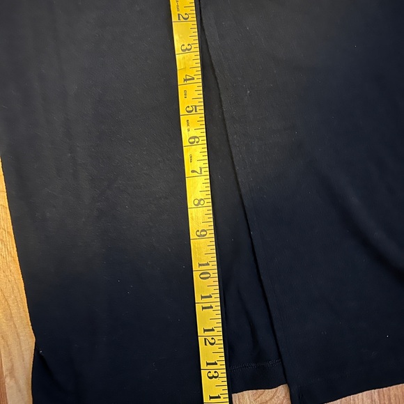 Aritzia Wilfred Free Black Knit Maxi Pencil Skirt sz Medium - Picture 6 of 7